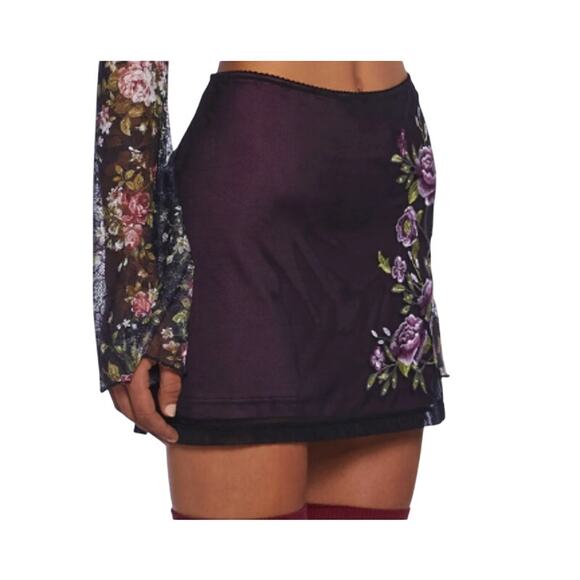 Dolls Kill dELiA*s Reckless Serenade Mini Skirt XS NWT - Picture 5 of 13